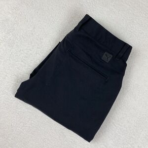 PUMA 'Jackpot 5-Pocket' Mens Tech Golf Pants 30/30 Black Performance Slim Fit